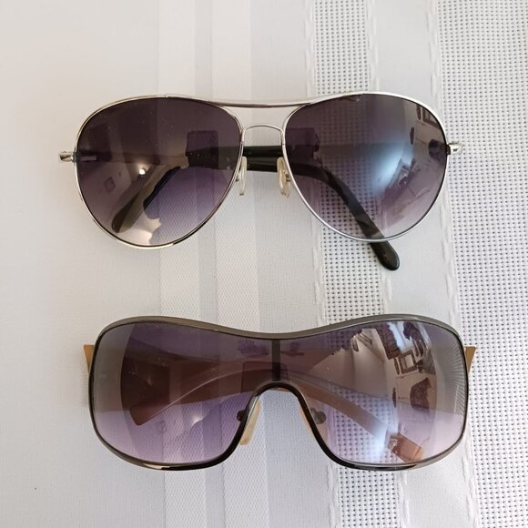 Lot of 2 Purple Sunglasses Set - Picture 1 of 10